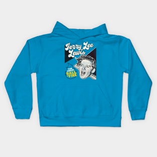 Jerry Lee Lewis - The Great Ball of Fire Kids Hoodie